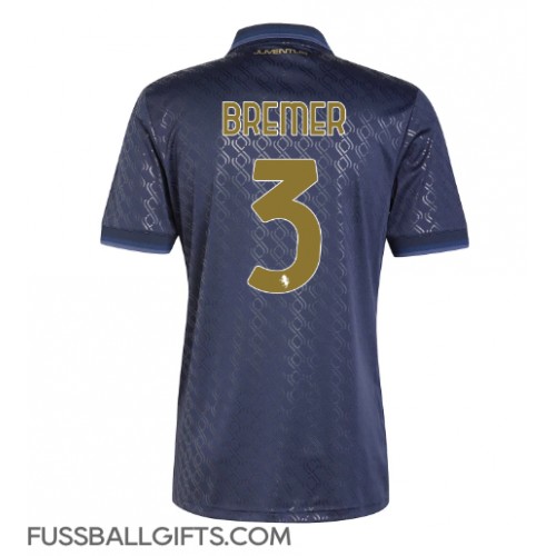 Juventus Gleison Bremer #3 Fußballbekleidung 3rd trikot 2024-25 Kurzarm